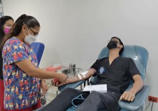 Veragüenses presentes en la jornada "Latinoamericana unida dona sangre"