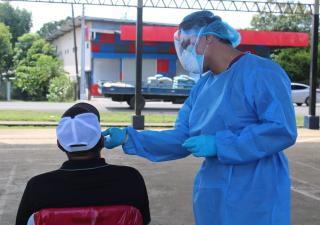 Se habilita único punto fijo para pruebas de detección Covid-19 en Veraguas