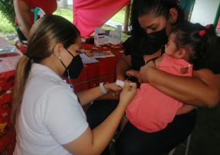 Ferias de salud en Bugaba con énfasis en bioseguridad