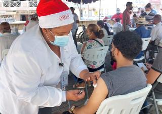 Dosis de refuerzo se aplica con éxito en primer día de convocatoria