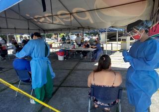 Centros de hisopados funcionarán fin de semana
