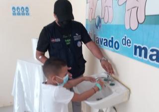 Promoción de la salud realiza acciones en el stand de la feria de La Chorrera 