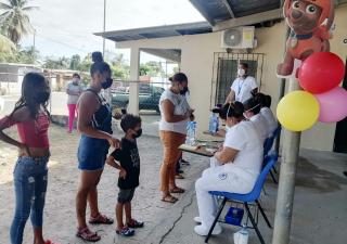 Finaliza barrido de vacunas pediátricas en el circuito 6-3 