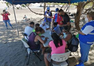 Promueven estilos de vida saludable en playas y balnearios de Herrera 