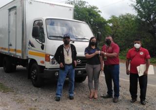 Comarca  Ngabe-Buglé recibe dos camines de carga para traslado de insumos