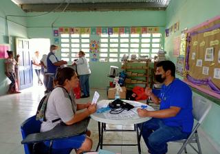 Gira médica en Charco Rico de Tortí