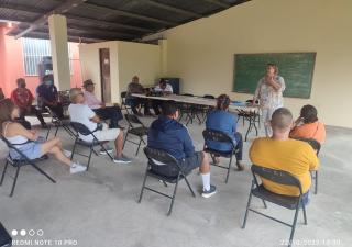  Organizan comités de Salud en el distrito de San Carlos