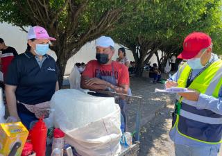 Verifican puntos de venta de alimentos en Atalaya 
