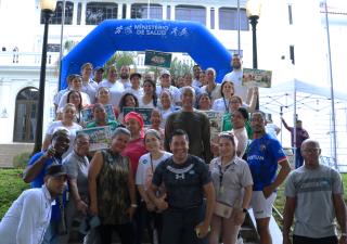 Promoción de la Salud impulsa caminata durante la Semana del Bienestar