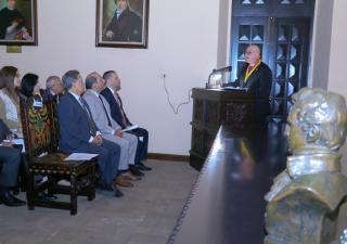 Viceministro de Salud participa en sesión de la Sociedad Bolivariana de Panamá por el Bicentenario del Congreso Anfictiónico