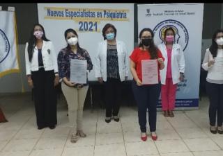 Graduación de médicos especialistas en psiquiatría 