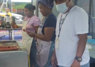 Inspeccionan puestos de ventas de comidas en fiesta del Cristo Negro de Portobelo