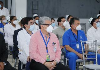 Autoridades evalúan estado físico de la Ciudad de la Salud 