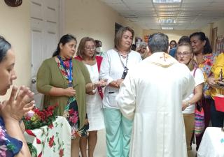  Homenaje al día de las madres en región de salud de Panamá Oeste
