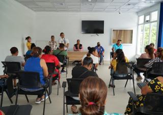 Salud realiza acercamientos con líderes comunitarios en Kuna Nega  