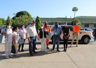 Continuará aplicación de vacuna al personal de primera línea de atención  en Veraguas