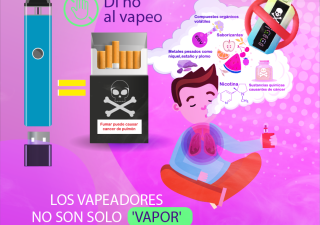 Minsa prohíbe uso y venta de cigarrillos electrónicos a menores de edad y su consumo en espacios 