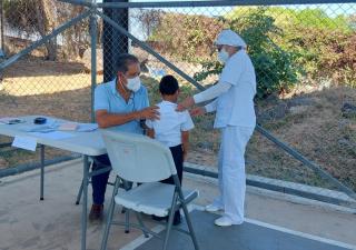 Realizan sesiones educativas en escuelas santeñas 