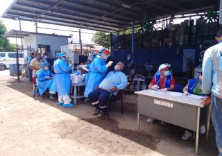 Búsqueda de asintomáticos en Las Tablas