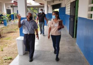 Aplican segunda dosis pediátrica en escuelas santeñas y se retoma vacunación con Pfizer 