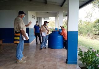 Realizan operativo en Botoncillo, Los Santos