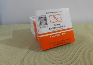 Los Santos recibe suero antiescorpiónico 