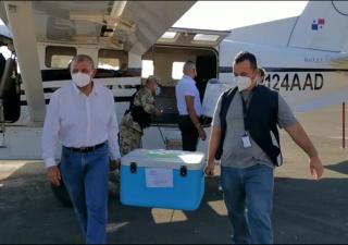Segunda dosis contra COVID llega a Los Santos