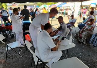 Minsa participa de la feria Interinstitucional del campo a la mesa en Tonosí