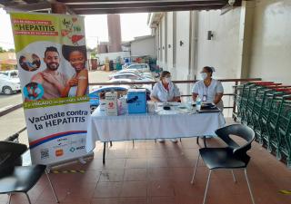 Las Tablas inicia campaña de vacunación contra la hepatitis 