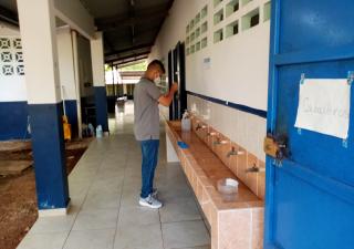 Inspeccionan todas las escuelas de Los Santos 
