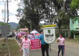 Distritos de Salud de Los Santos cierran campaña de prevención del cáncer de mama