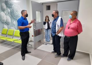 Miembros de Apfaam recorrieron instalaciones del futuro Centro Oncológico de Azuero 