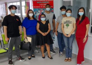 Hospital Anita Moreno recibe donación de sangre por parte de estudiantes de la UTP
