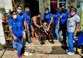 Con diversas actividades celebran día de las personas con discapacidad en Los Santos 
