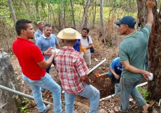 Con apoyo del Minsa se realizan mejoras en acueducto rural de Las Minitas en Tonosí 