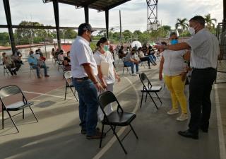 Las Tablas, Pocrí, Pedasí y Guararé activan 25 centros para vacunación con Pfizer 