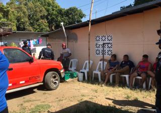 Operativos y medidas de bioseguridad en Los Santos