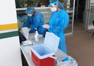 Amplían servicios de hisopados voluntarios en Minsa-Capsi de Las Tablas 