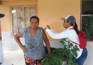 Vacunación casa por casa estrategia que da resultado en Panamá Norte                                                                                                          