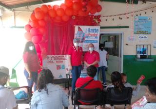 Instalaciones de la región de Salud de Panamá Oeste celebran el Día Mundial del VIH con actividades alusivas al tema