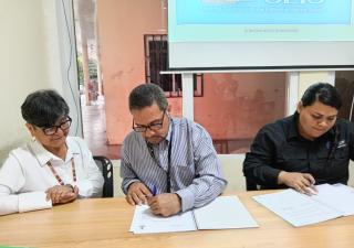 Firma del Convenio SEIS en Bocas del Toro 