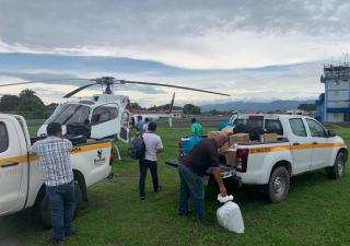 Gira médica en la comunidad de Guayacán en Bocas del Toro 