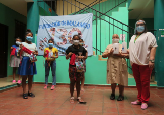 Personal de Panamá Oeste realiza visita a Malambo