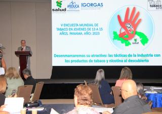 Minsa presenta resultados de la V Encuesta Mundial de Tabaco en Jóvenes