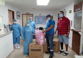 Junta comunal de Taboga realiza donación a su ERR