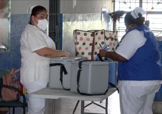 80% de cobertura en vacunación del programa de salud escolar 