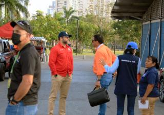 La región Metropolitana de Salud inició operativo de carnaval en la ciudad