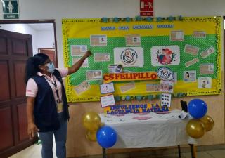 Región metropolitana de Salud refuerza campaña de lactancia materna 