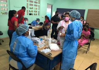En el circuito 8-10 inicia la vacunación a niños de 5 a 11 años