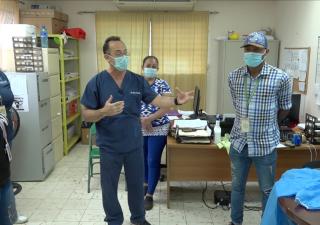 Refuerzan al personal sanitario en medidas de protección individual 